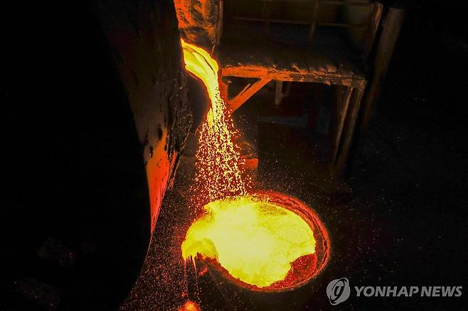 인도네시아 남술라웨시 니켈 제련소 [EPA 연합뉴스 자료사진. 재판매 및 DB 금지]