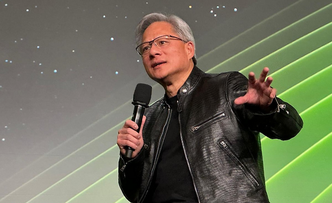 젠슨 황 엔비디아 최고경영자(CEO). [사진 = 연합뉴스]