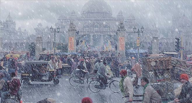 기후 변화를 소재로 다룬 영화 투모로우의 한 장면. [사진 | 더스쿠프 포토]