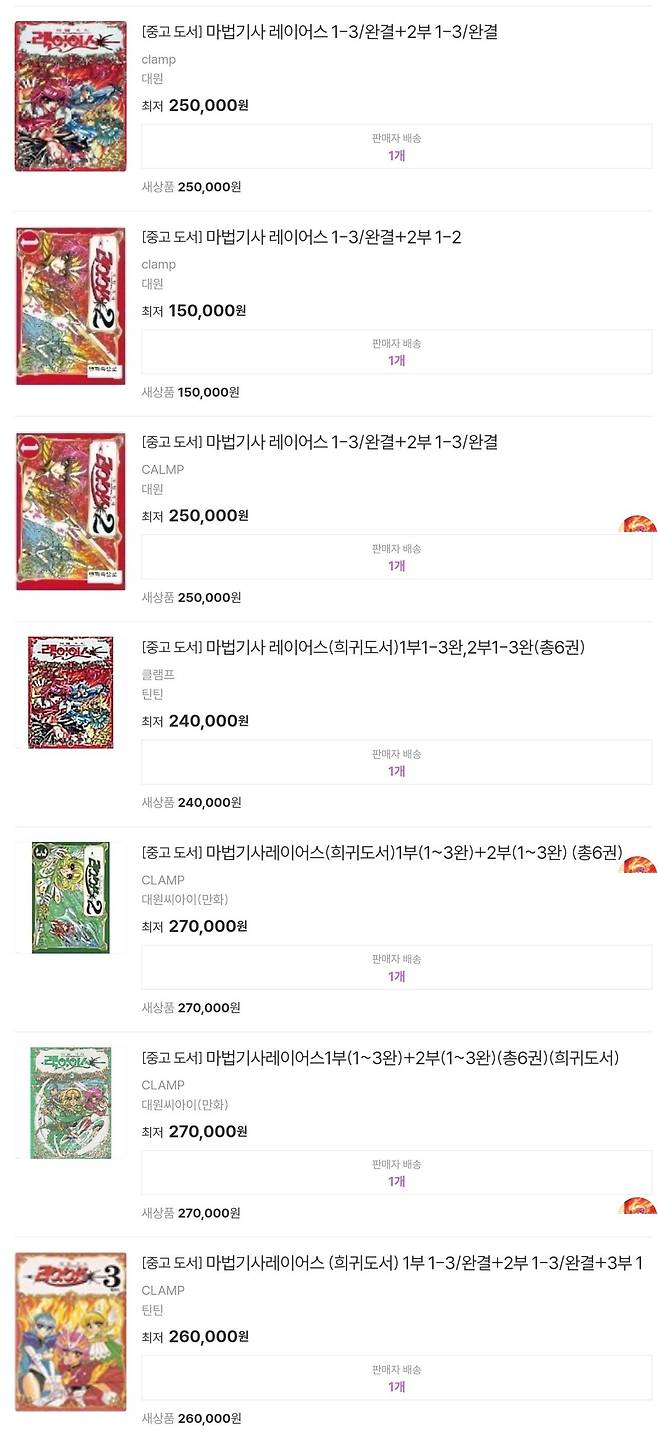 Screenshot_20250113_122951_24 .jpg 마법기사 레이어스 만화책 복간 소식