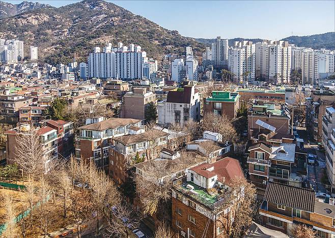 서울 은평구 불광5재개발구역 일대. (윤관식 기자)