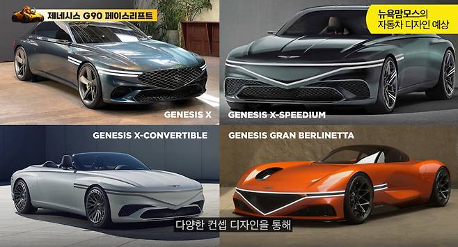 제네시스 컨셉트카 (출처 : 뉴욕맘모스)