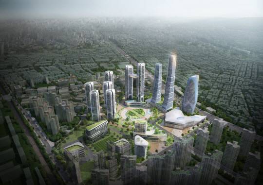 서울 금천구 독산동 소재 공군부대 부지 개발 조감도. 금천구청 제공