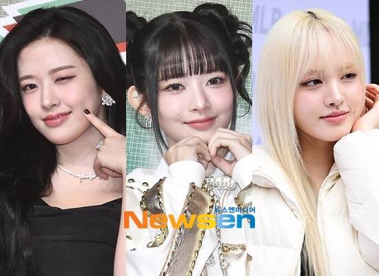 왼쪽부터 안유진 레이 리즈/뉴스엔DB