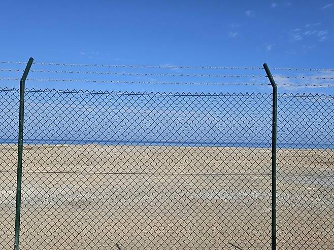 오만 바르카5 플랜트가 위치한 해변 [촬영 이도연]