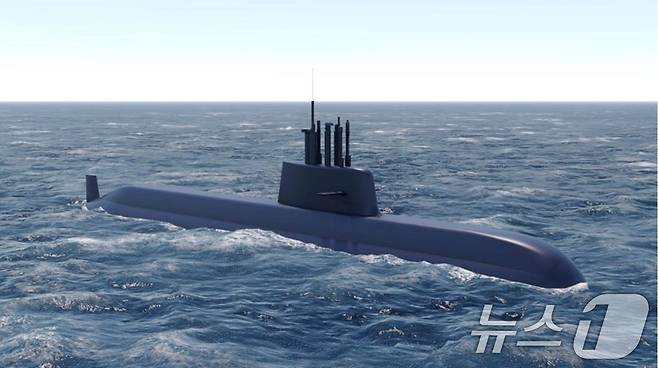 방위사업청은 30일 경남 거제시 한화오션에서 국내 독자 기술로 설계·건조 중인 장보고-Ⅲ 배치(유형)-Ⅱ 3번함 착공식을 개최했다고 밝혔다. 장보고-Ⅲ 배치-Ⅱ 3번함은 2029년까지 함 건조를 완료하고, 시운전을 거쳐 2031년에 해군에 인도될 예정이다. 1번함은 2025년, 2번함은 2026년에 진수해 전력화를 위한 시험평가와 시운전을 진행할 예정이다. 사진은 장보고-Ⅲ 배치(유형)-Ⅱ 3번함 가상 이미지. (방위사업청 제공) 2024.10.30/뉴스1