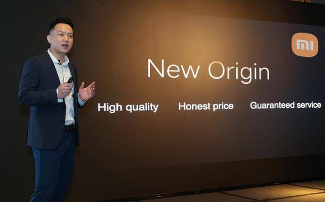 조니 우 샤오미코리아 사장이 15일 서울 광화문 포시즌스 호텔에서 열린 기자간담회를 갖고 신제품과 국내 매장 개설 등 향후 전략을 발표하고 있다. 샤오미코리아 제공