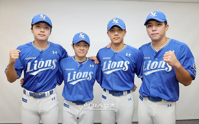 김현준-김지찬-이재현-김영웅. IS 포토