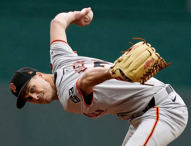 타일러 로저스 투구 모습. AFP=연합뉴스