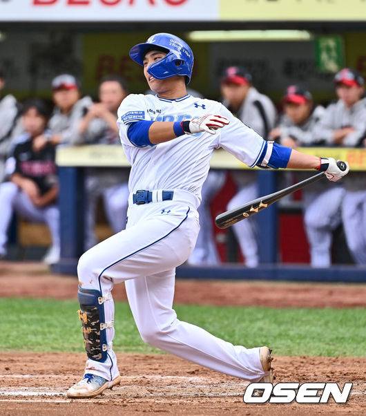 [OSEN=대구, 이석우 기자] 삼성 라이온즈 이재현 047 2024.10.13 / foto0307@osen.co.kr