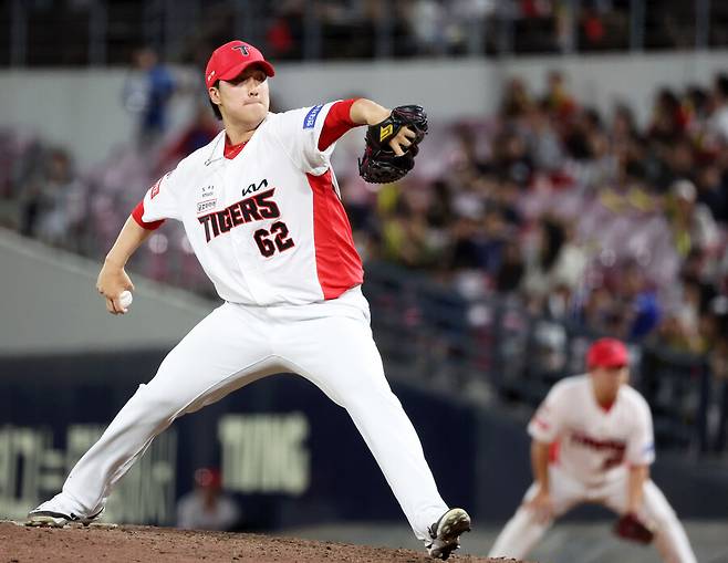 ▲ 캠프에서 큰 문제가 드러나지 않는 이상 개막 마무리로 유력한 정해영 ⓒ연합뉴스