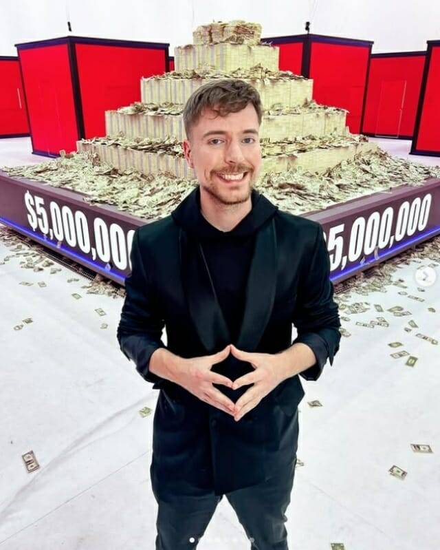 세계적인 유튜버 미스터 비스트가 틱톡 인수 의향을 밝혔다. (사진=미스터 비스트 인스타그램)