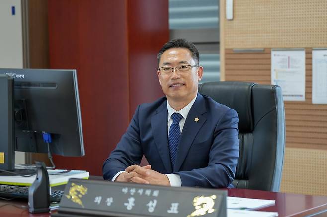 홍성표 아산시의회 의장. 뉴스1
