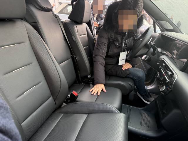디 올 뉴 팰리세이드 9인승 모델 1열. 임주희 기자