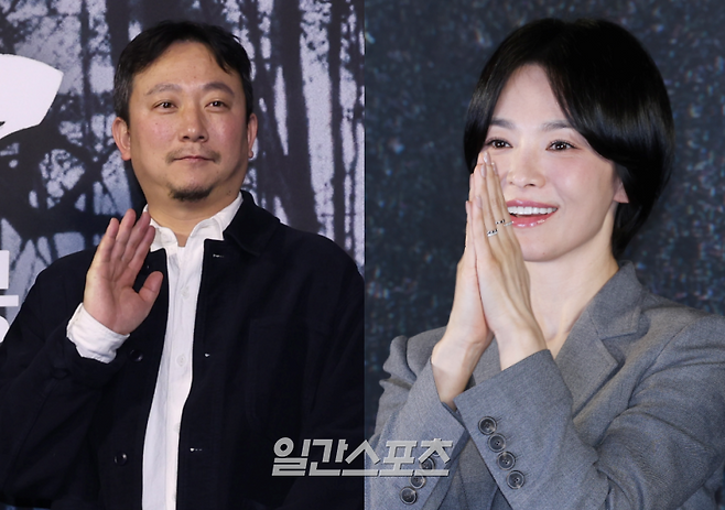 장재현 감독(왼쪽)과 송혜교 / 사진=일간스포츠 DB