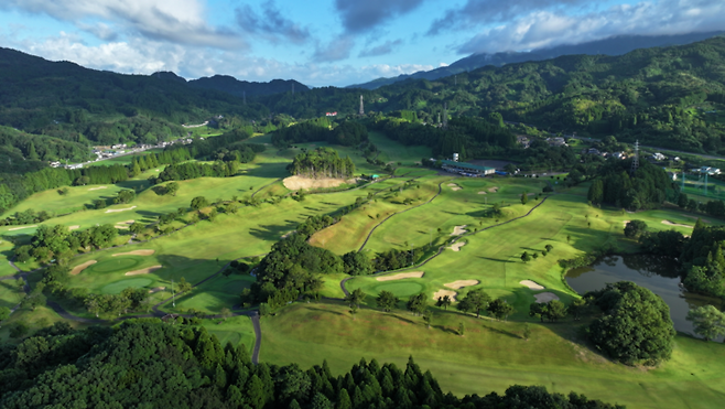 텐잔컨트리클럽 전경&nbsp;