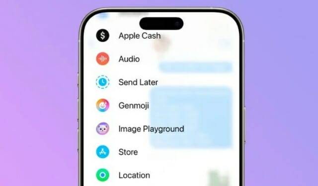 메시지 앱에서 젠모지 기능도 추가됐다. (사진=맥루머스)