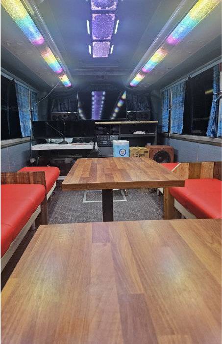 대장동 버스 내부 모습. [최진렬 기자]