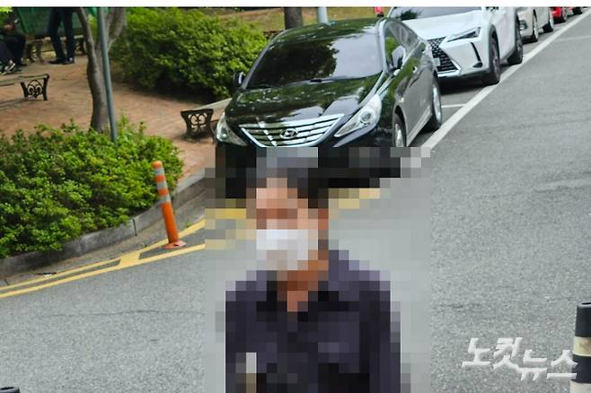 피해자 유족. 이형탁 기자