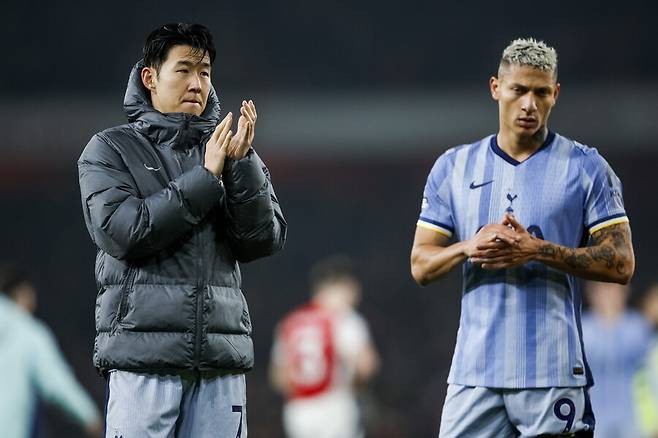 ▲ 토트넘 홋스퍼의 히샤를리송이 사우디아라비아 리그로의 이적을 추진하는 것으로 알려졌다. ⓒ연합뉴스/EPA/REUTERS