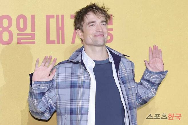 영화 '미키17'(감독 봉준호) 기자간담회에 참석한 로버트 패틴슨. 24.1.20 ⓒ이혜영 기자 lhy@hankooki.com