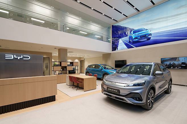 DT 네트웍스 'BYD 서초 전시장'