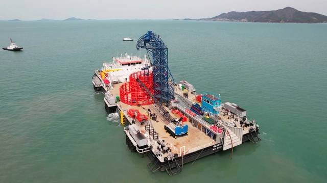 LS마린솔루션의 포설선. (사진=LS마린솔루션)