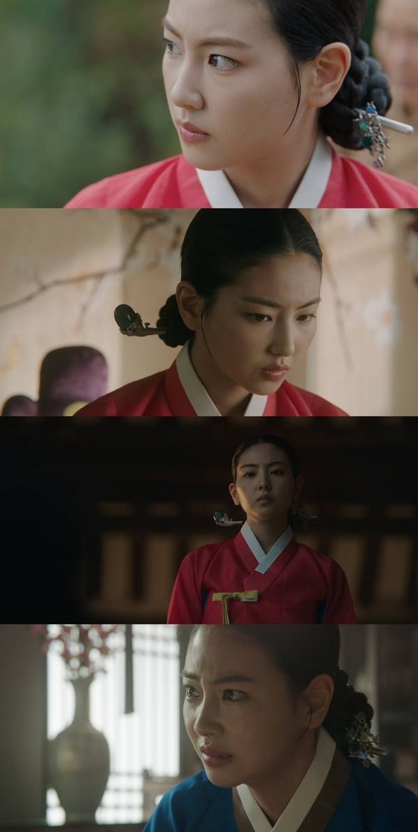 배우 하율리가 최고치를 찍은 살벌함으로 역대급 존재감을 선보였다. / 사진 = ‘옥씨부인전’ 캡처