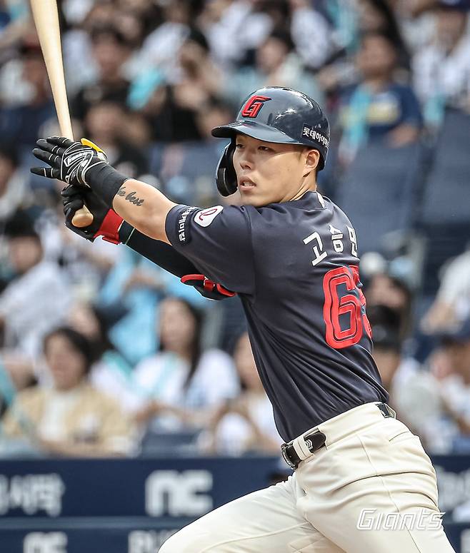 ▲ 고승민 ⓒ롯데 자이언츠