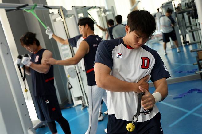 두산 베어스 내야수 오명진. /사진=두산 베어스 제공