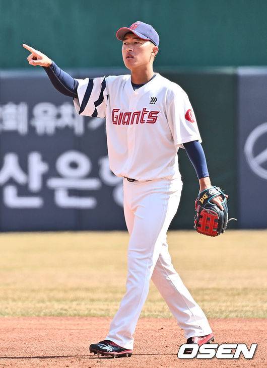 [OSEN=이석우 기자] 롯데 노진혁. 2024.03.09 / foto0307@osen.co.kr