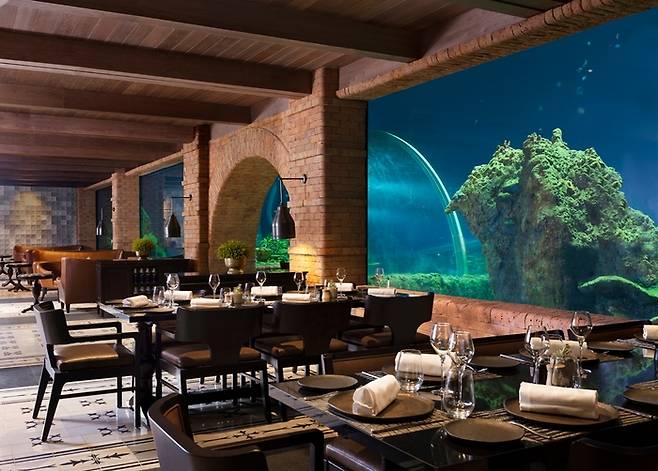 디 아프루바 캠핀스키 발리 코랄 레스토랑. 사진제공|팜투어