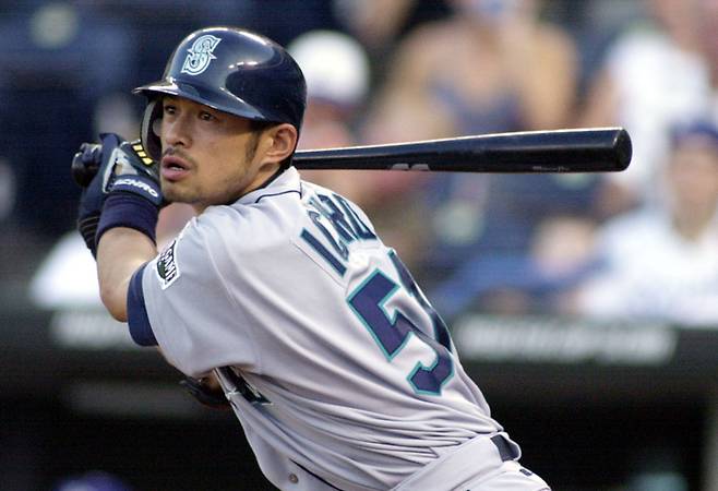 시애틀 시절 스즈키 이치로. AP연합뉴스