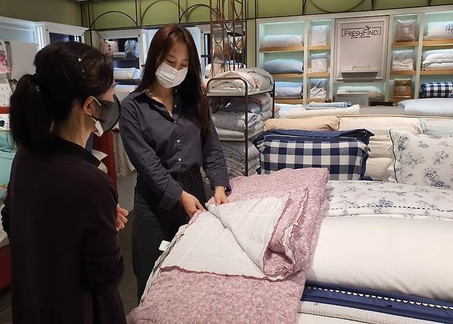 침구매장 [신세계백화점 제공. 재판매 및 DB 금지]