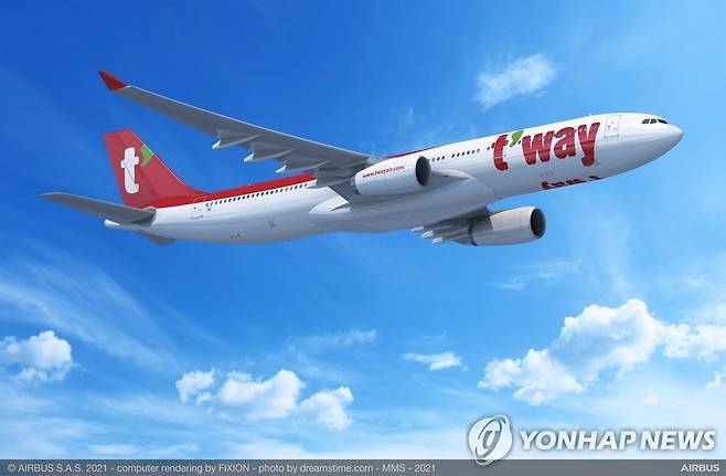 티웨이항공 항공기 [티웨이항공 제공. 재판매 및 DB 금지]