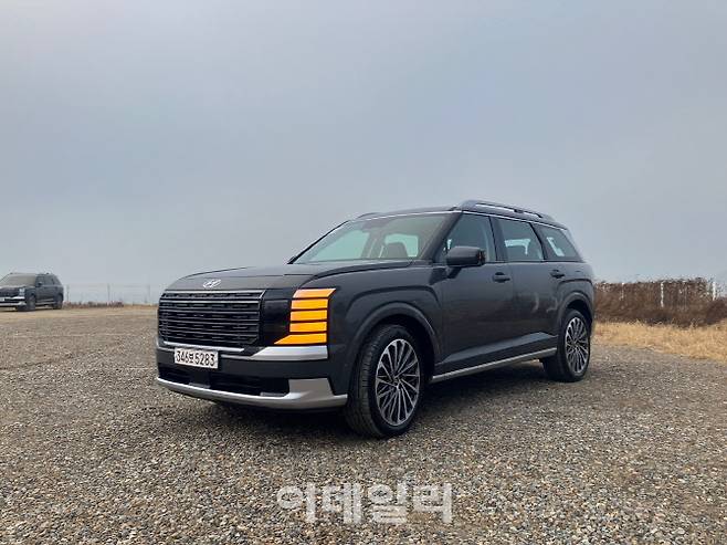 ‘디 올 뉴 팰리세이드’ 전면 외관(사진=정병묵 기자)