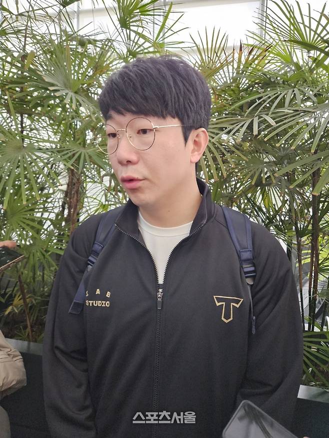KIA 양현종이 22일 인천국제공항에서 미국 스프링캠프 출발에 앞서 인터뷰에 응했다. 인천국제공항 | 김동영 기자 raining99@sportsseoul.com