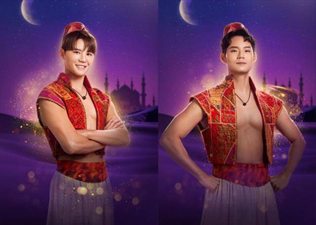 뮤지컬 '알라딘'의 주역 김준수 서경수가 '박명수의 라디오쇼'에 출격한다. 에스앤코 제공