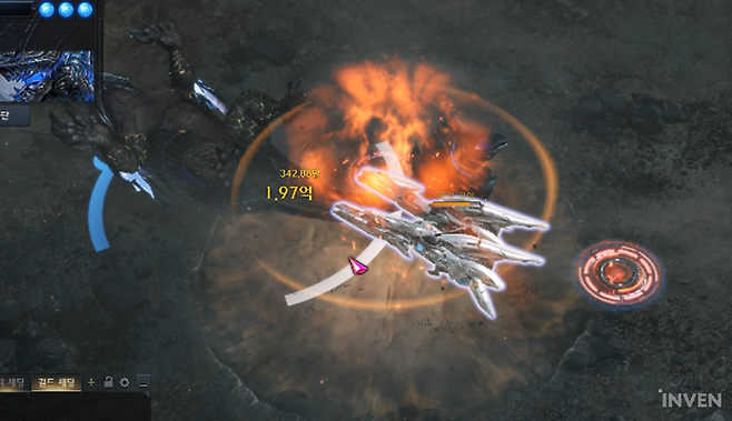 ▲ 이 그로기에서도 부위 파괴가 가능하다