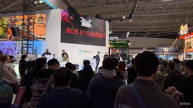 ▲ 현지 유저들에 맞춘 여러 현장 이벤트에