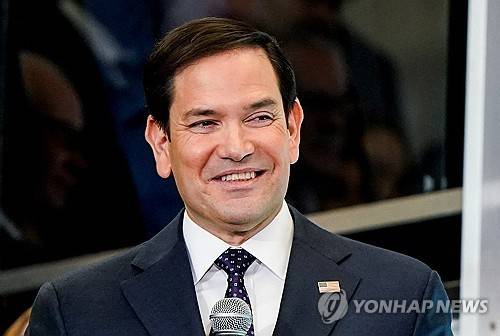 루비오 미 국무장관 [로이터 연합뉴스 자료사진. 재판매 및 DB 금지]