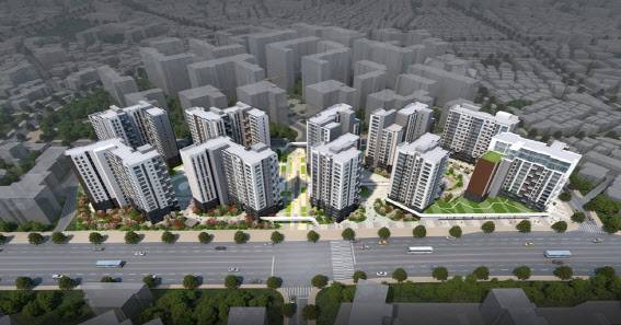 방화6구역 재건축 사업 조감도.(사진=서울시)