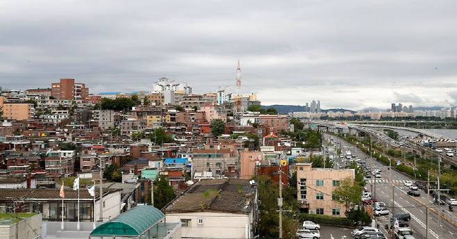 서울 용산구 한남5구역 일대 (사진=뉴스1)