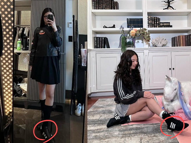 [제니 인스타그램 캡쳐]