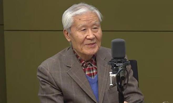 조갑제 조갑제닷컴 대표. 사진=CBS 김현정의 뉴스쇼