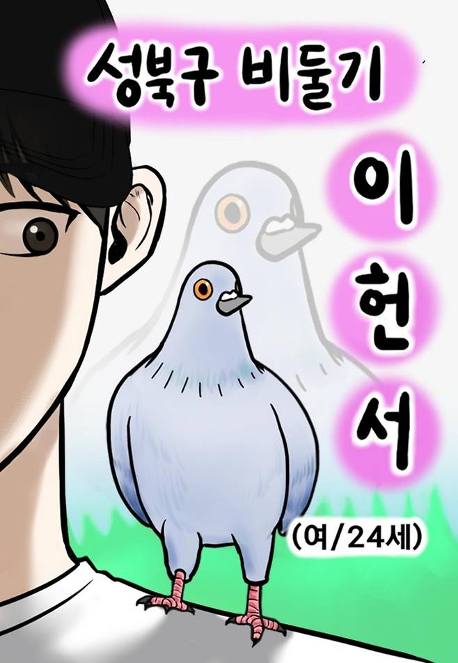 웹툰 '성북구 비둘기 이헌서' [네이버시리즈 갈무리. 재판매 및 DB 금지]