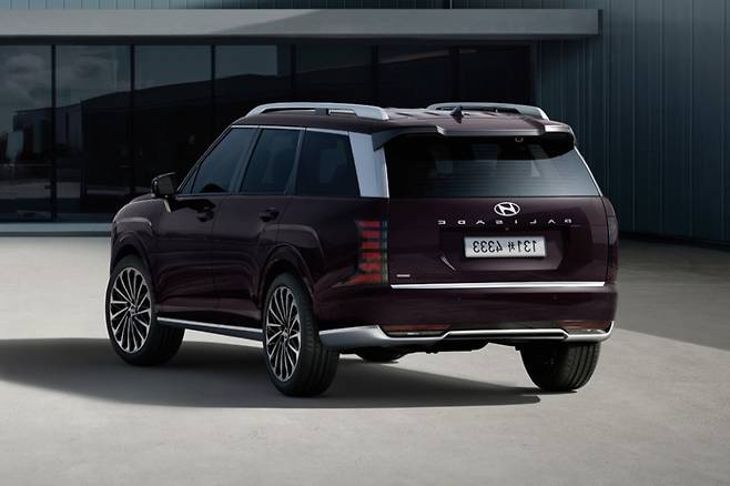 사진 : 현대차 디 올 뉴 팰리세이드 갤럭시 마룬 펄