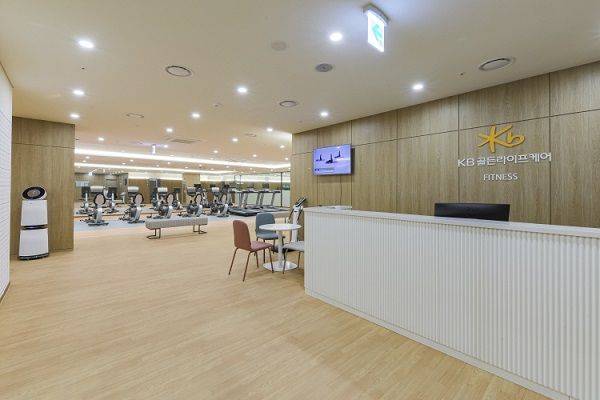 ‘평창 카운티’ 피트니스센터 모습.ⓒKB골든라이프케어