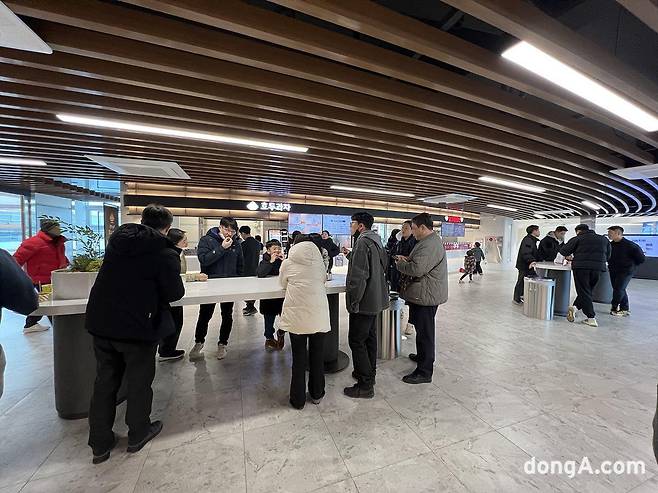 처인휴게소 2층 푸드코트 스낵코너