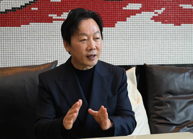 정봉주 전 의원이 24일 서울 여의도 국회 인근의 한 카페에서 국민일보와 인터뷰를 진행하고 있다. 이병주 기자